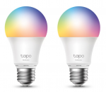 Smart LED Lamp TP-LINK Tapo L530E(2-pack) Multicolor (Wi-Fi 806lum 8W 2500-6500K E27)