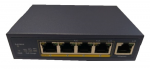 Switch Lanitron LSS-5004P (4 ports PoE 10/100Mbit + 1 port 10/100Mbi 65W up to 100 m)