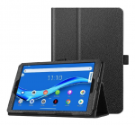 Tablet Case Book PU Leather for Lenovo Tab M8 Black