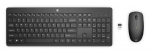 Keyboard & Mouse HP 235 1Y4D0AA#ACB Wireless Black