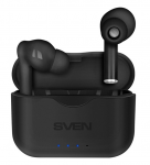 Earphones SVEN E-702BT Bluetooth TWS with Mic Black