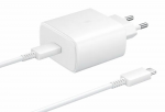 Charger Samsung Original EP-TA845 Fast Travel Charger 45W PD 3A + Type-C Cable White