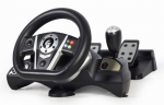 Wheel Gembird STR-M-01 Pedals Vibration feedback Black