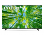 50" LED TV LG 50UQ80006LB Black (3840x2160 UHD SMART TV HDR10 2xHDMI 1xUSB WiFi Lan Bluetooth Speakers 2x10W)