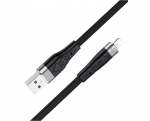 Cable Lightning to USB 1.0m Hoco X53 Angel Black