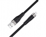 Cable micro USB to USB 1.0m Hoco X53 Angel silicone Black
