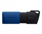 64GB USB Flash Drive Kingston DataTraveler Exodia M DTXM/64GB Black/Blue USB3.2