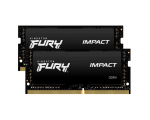 SODIMM DDR4 16GB (Kit of 2x8GB) Kingston Fury Impact KF426S15IBK2/16 (2666MHz PC4-21300 CL15 1.2V)