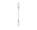 Audio Adapter Cable 0.11m MOSHI Integra Lightning to 3.5 mm Jet Silver