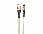 Cable MicroUSB to USB 1.2m Hoco U105 Treasure Braided Gold