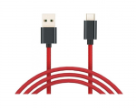 Cable Type-C to USB Xiaomi SJX10ZM Braided 1.0m Red