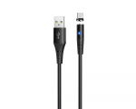 Cable Micro USB to USB 1.0m Magnetic Hoco X60 Honorific Black