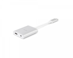 Audio Adapter Type-C to 3.5mm MOSHI with Charging Silver