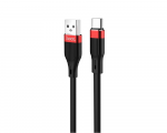 Cable Type-C to USB 1.2m Hoco U72 Forest Black