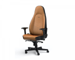 Gaming Chair Noblechairs Icon NBL-ICN-RL-CBK Cognac/Black (Max Weight/Height 150kg/165-190cm Real Leather)