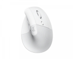 Mouse Logitech Lift Vertical Wireless+Bluetooth 910-006469 Pale Grey-White