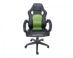 Gaming Chair Spacer SPCH-CHAMP-GRN Black/Green (Max Weight/Height 120kg Synthetic PU)