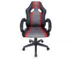 Gaming Chair Spacer SPCH-ELITE-RED Black/Gray/Red (Max Weight/Height 120kg Synthetic PU)
