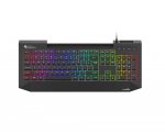 Keyboard Genesis Lith 400 X-Scissor Slim RGB US Black USB