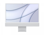 Monoblock Apple iMac MGPC3RU/A 2021 Silver (24.0" 4480x2520 Retina Apple M1 8Gb 256GB Wi-Fi Bluetooth 5.0 MacOS Big Sur RU)