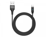 Cable Micro USB to USB 1.2m Magnetic Hoco U76 Fresh Black
