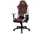 Gaming Chair AeroCool Crown AeroSuede Burgundy Red 4711099471218 (Max Weight/Height 150kg/170-190cm Leatherette)