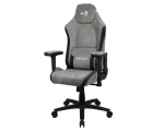 Gaming Chair AeroCool Crown AeroSuede Stone Grey 4711099471232 (Max Weight/Height 150kg/170-190cm Leatherette)