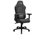 Gaming Chair AeroCool Crown AeroWeave Ash Black 4711099471256 (Max Weight/Height 150kg/170-190cm Nylon caster)