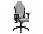 Gaming Chair AeroCool Crown AeroWeave Ash Grey 4711099471249 (Max Weight/Height 150kg/170-190cm Nylon caster)