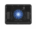 Notebook Cooling Pad Trust Ziva 15.6" 1x115 mm Blue LED lights Black