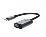 Adapter Hoco HB21 Type-C to HDMI converter Metal Gray