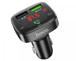 FM Transmitter Hoco E59 Promise QC3.0 car Bluetooth Black