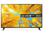 50" LED TV LG 50UQ75006LF Black (3840x2160 VA UHD SMART TV HDR10 Pro 2xHDMI 1xUSB WiFi Lan Bluetooth Speakers 2x10W)