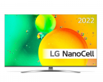 55" LED TV LG 55NANO786QA Silver (IPS 3840x2160 Nano Cell DLED UHD SMART TV HDR10 Pro 3xHDMI 2xUSB Lan WiFi Bluetooth Speakers 2x10W)
