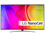 75" LED TV LG 75NANO826QB Black (IPS Nano Cell 3840x2160 UHD ELED SMART TV HDR10 Pro 4xHDMI 2xUSB WiFi Lan Bluetooth Speakers 40W)