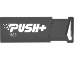 16GB USB Flash Drive Patriot PUSH+ PSF16GTAB3USB Black USB3.2