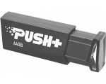 64GB USB Flash Drive Patriot PUSH+ PSF64GPSHB32U Black USB3.2