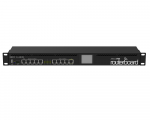 Router MikroTik RB2011UiAS-RM 1U rackmount (5xLan 5xGigabit Lan SFP USB LCD PoE 600MHz CPU 128MB RAM RouterOS)