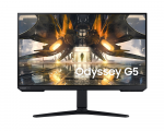 27.0" Samsung Odyssey G5 S27AG500N Black (IPS LED 2560x1440 1ms 350cd HDR G.Sync-Free Sync 165Hz DP+HDMI Pivot)