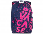Notebook Backpack RivaCase 15.6" 5430 Dark Blue-Pink