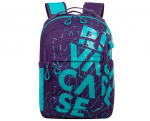 Notebook Backpack RivaCase 15.6" 5430 Violet-Aqua