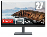 27.0" Lenovo L27q-35 Gray (VA WLED QHD 2560x1440 4ms 75Hz 350cd 4000:1 1xDP 1xHDMI 1x3.5mm Speakers)