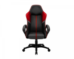 Gaming Chair ThunderX3 BC1 BOSS Fire Grey Red (Max Weight/Height 150kg/165-180cm Leatherette)