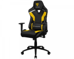 Gaming Chair ThunderX3 TC3 Black/Bumblebee Yellow (Max Weight/Height 150kg/165-185cm Leatherette)