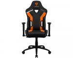 Gaming Chair ThunderX3 TC3 Black/Tiger Orange (Max Weight/Height 150kg/165-185cm Leatherette)