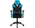 Gaming Chair ThunderX3 TC5 Black/Azure Blue (Max Weight/Height 150kg/170-190cm Leatherette)