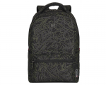 16.0" Laptop Backpack Wenger Colleague fern print Black