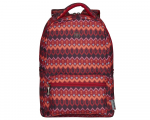 16.0" Laptop Backpack Wenger Colleague print ornament Red
