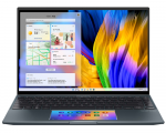Notebook ASUS Zenbook 14X RX5400EG Pine Grey (14.0" OLED 2880x1800 Intel Core i7-1165G7 16Gb 1.0TB GeForce MX450 2GB Illuminated Keyboard Win11Home 1.3kg)