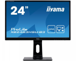 23.8" Iiyama ProLite XB2483HSU-B3 Black (AMVA LED FullHD 1920x1080 4ms 250cd 3000:1 FreeSync 75Hz D-Sub+HDMI+DP+USB HUB Pivot Speakers VESA)